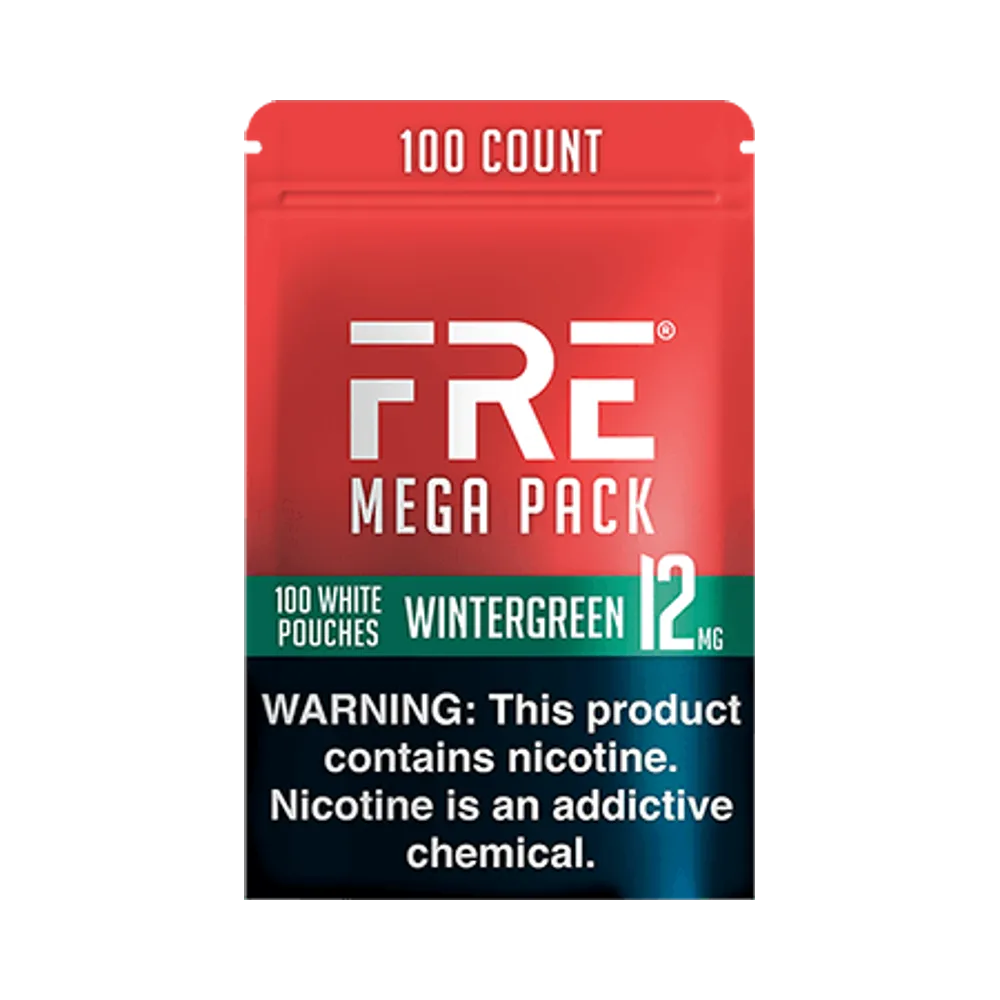 Wintergreen Mega Pack 12mg - Vinapouches