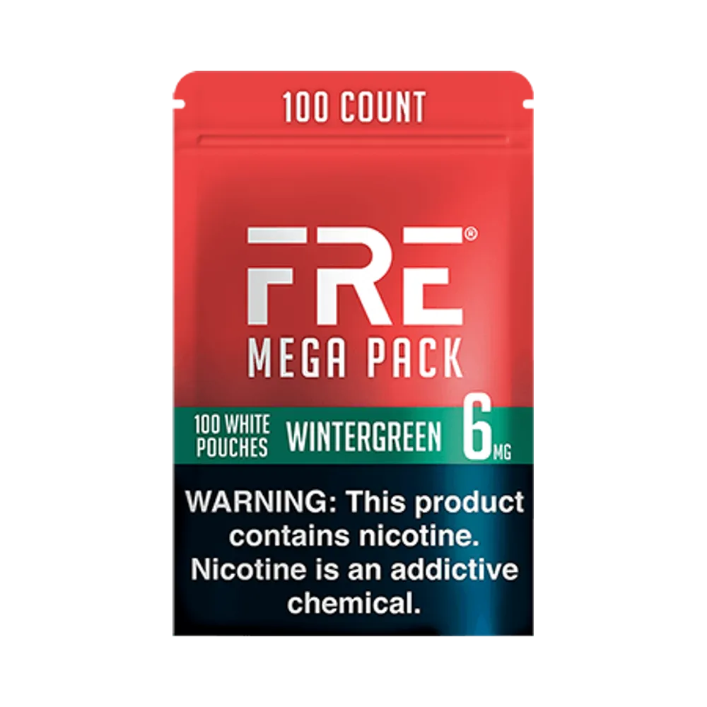Wintergreen Mega Pack 6mg - Vinapouches
