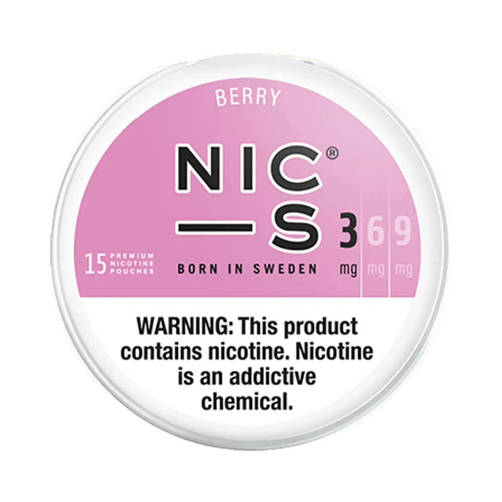 Berry 3mg - Vinapouches