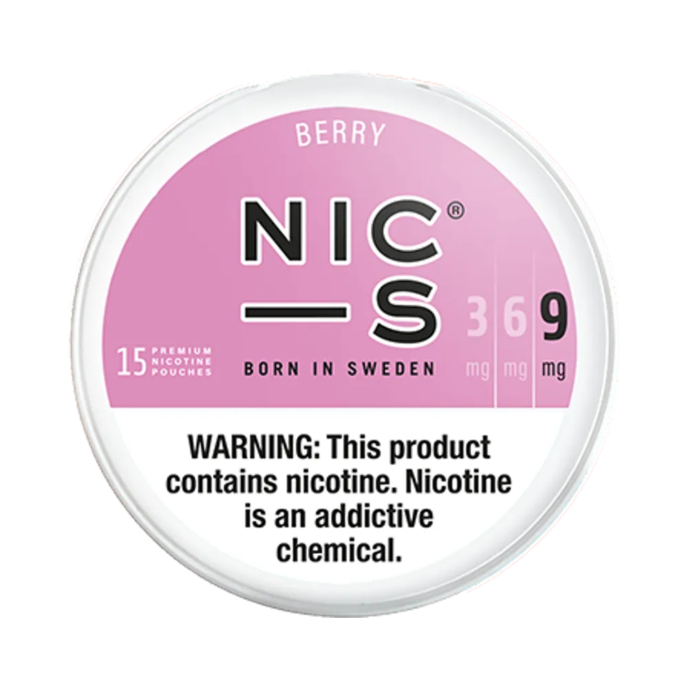 Berry 9mg - Vinapouches