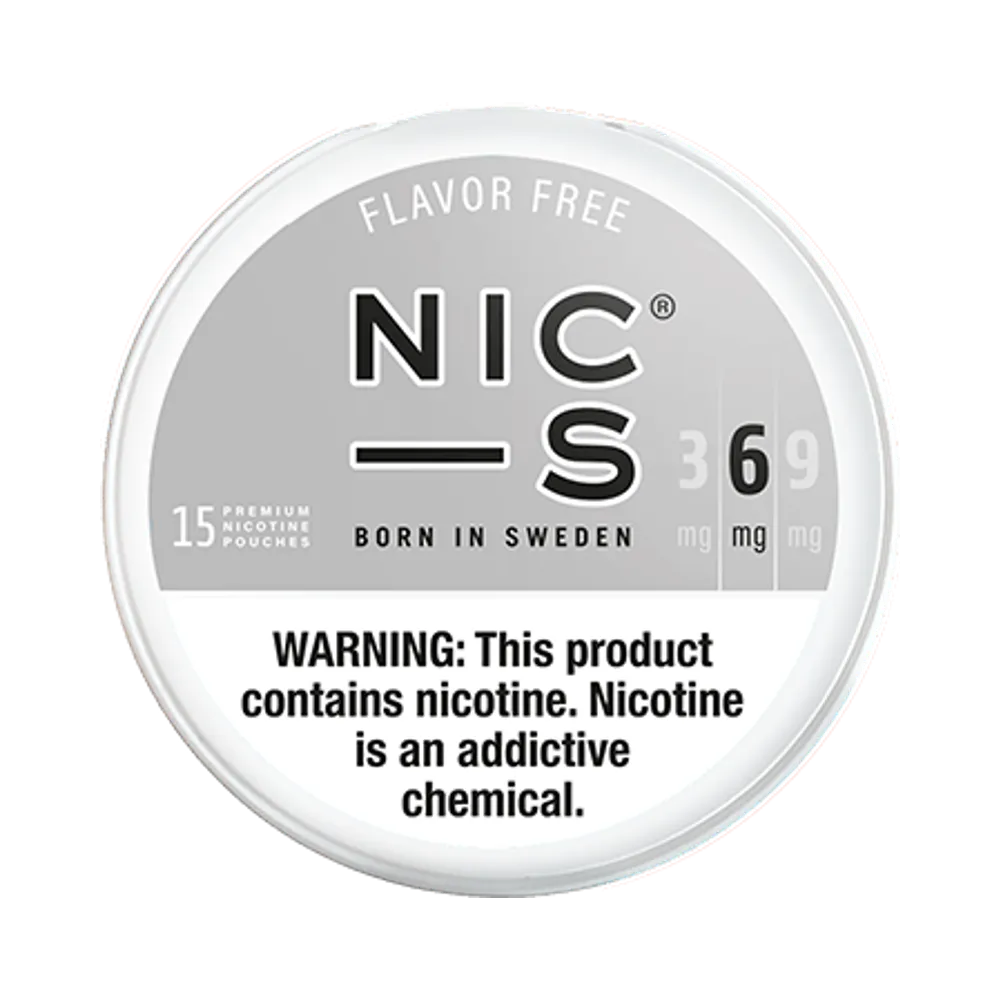 Flavor Free 6mg - Vinapouches