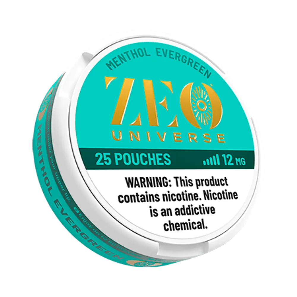 Menthol Evergreen 12mg - Vinapouches