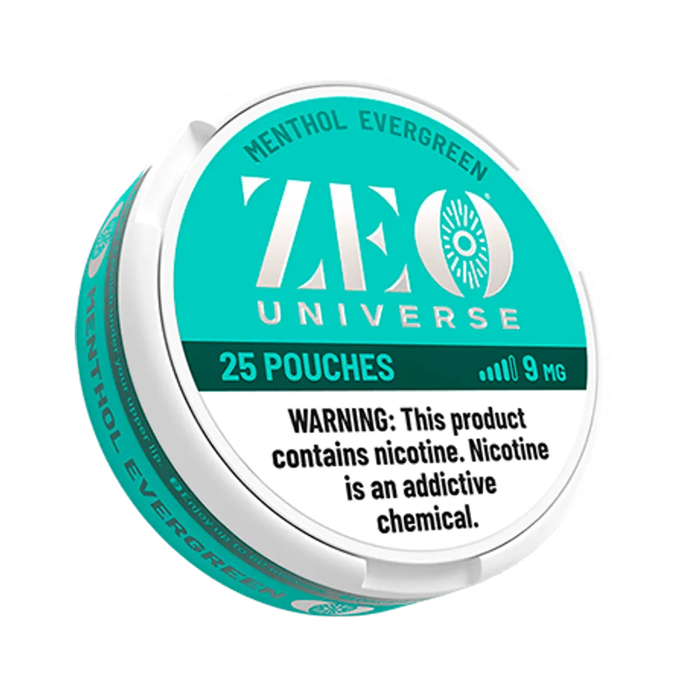 Menthol Evergreen 9mg - Vinapouches